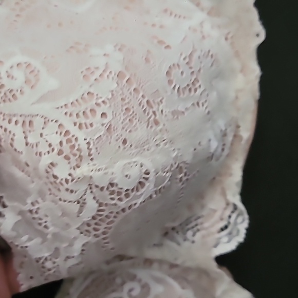 ThirdLove 24/7 Lace Balconette Bra White with Beige Size 34D - Picture 3 of 5
